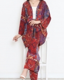 Kimono Takım Bordo - 10553.1095.