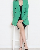 Blazer Ceket Yeşil - 80027.683.