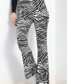 Desenli İspanyol Pantolon Zebra - 20549.1595.