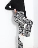 Desenli İspanyol Pantolon Zebra - 20549.1595.