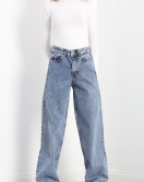 Baggy Jean Kot Pantolon Mavi - 20891.1184.