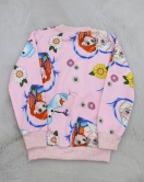 4-12 Yaş Şardonlu Çocuk Pijama Takımı Pembe - 30183.904.