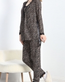 3'Lü Set Pijama Takımı Leopar - 30164.1050.